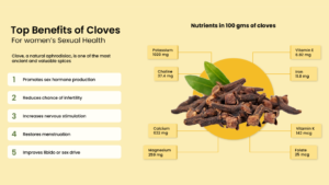 cloves sexual benefits for women